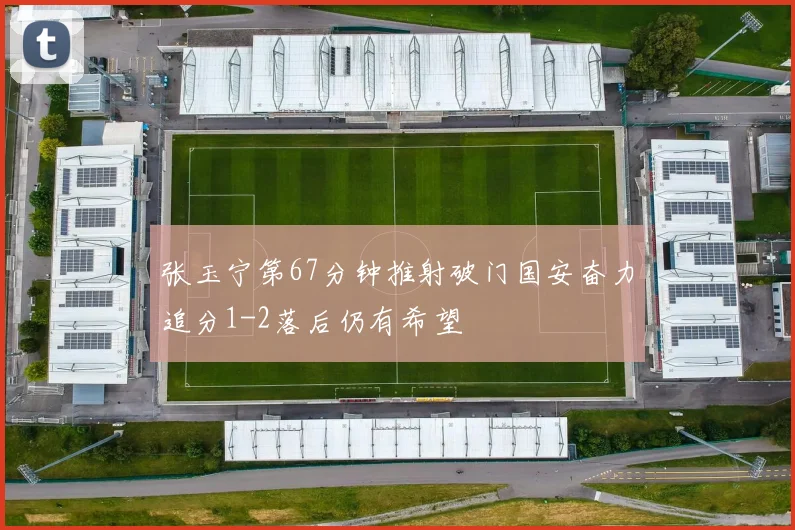 张玉宁第67分钟推射破门国安奋力追分1-2落后仍有希望